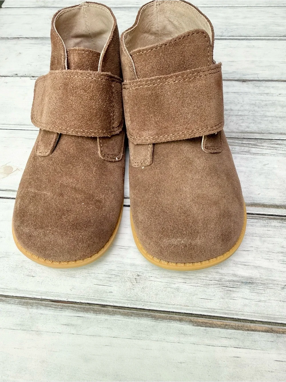 Livie and Luca Pollock boot, Brown Suede, size 12